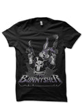 The Bunnysher Black T-Shirt Hoodie, Sweatshirt | PureTeeCo.com