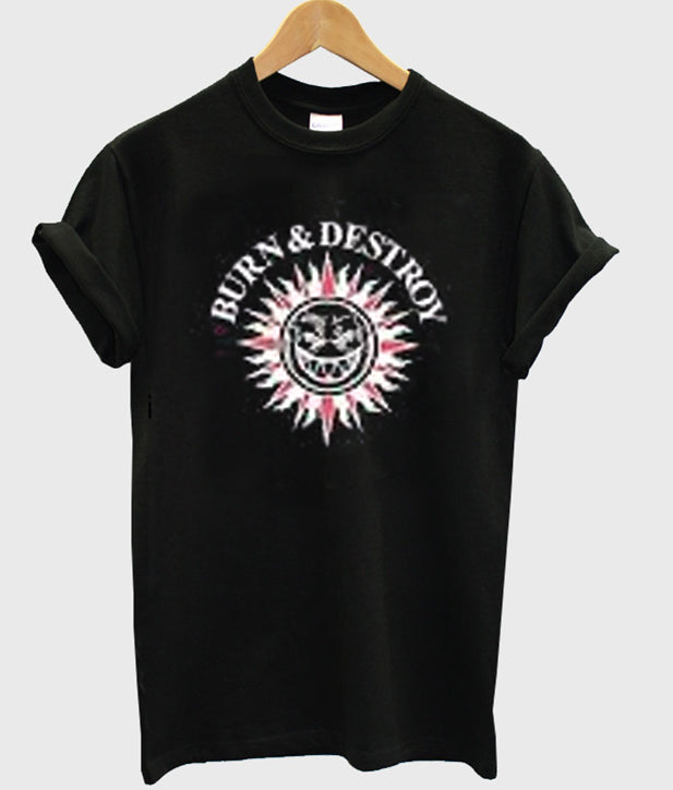 burn and destroy t-shirt Hoodie, Sweatshirt | PureTeeCo.com