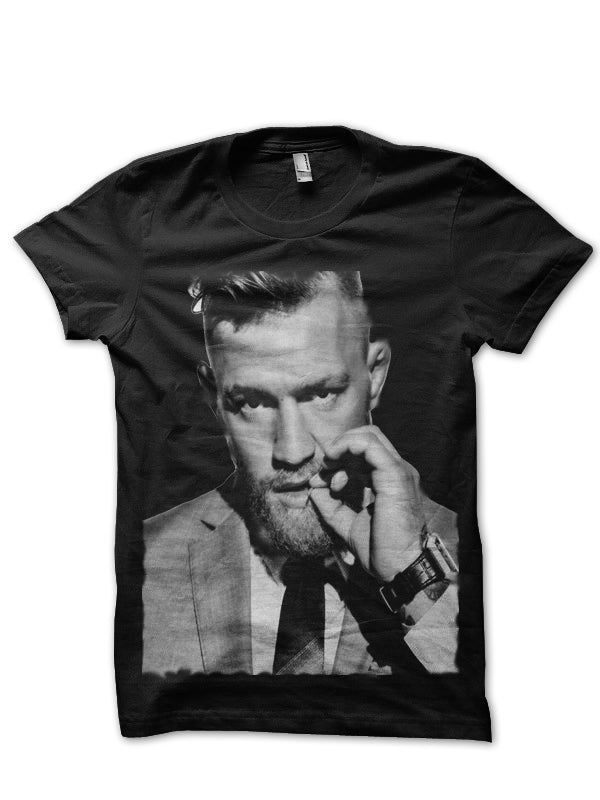 Black & White Mcgregor Black T-Shirt Hoodie, Sweatshirt | PureTeeCo.com
