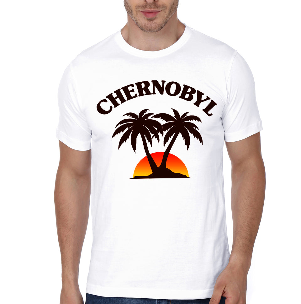 Chernobyl White Half Sleeve T-Shirt Hoodie, Sweatshirt | PureTeeCo.com