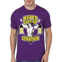 Never Give Up Purple T-Shirt Hoodie, Sweatshirt | PureTeeCo.com
