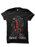 Game Over Black Tee Hoodie, Sweatshirt | PureTeeCo.com