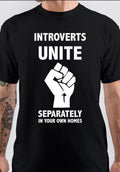 Introverts Unite T-Shirt Hoodie, Sweatshirt | PureTeeCo.com