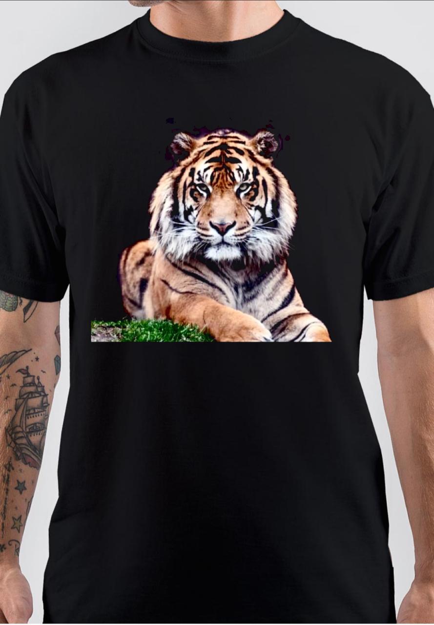 Siberian Tiger T-Shirt Hoodie, Sweatshirt | PureTeeCo.com