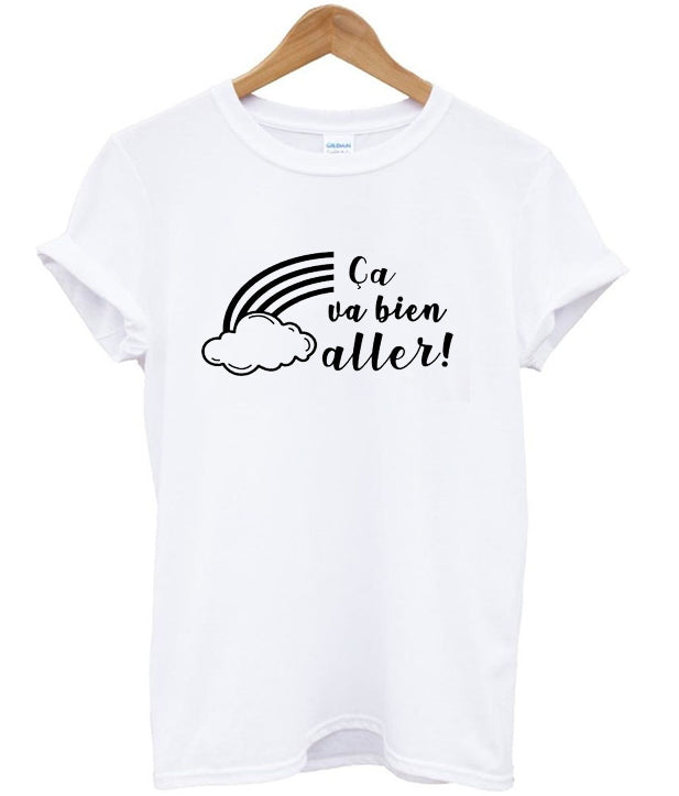 ca va bien aller t-shirt Hoodie, Sweatshirt | PureTeeCo.com