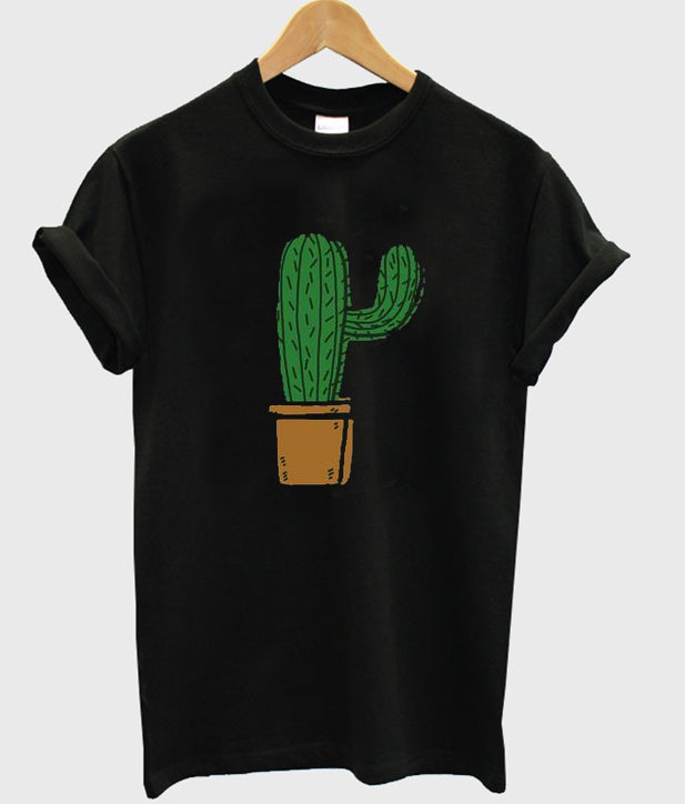 cactus in the pot t-shirt Hoodie, Sweatshirt | PureTeeCo.com