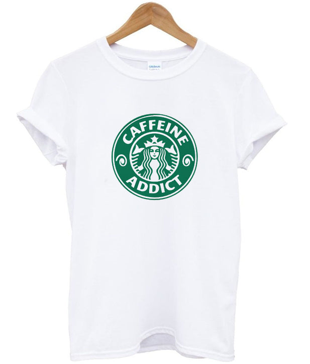 caffeine addict t-shirt Hoodie, Sweatshirt | PureTeeCo.com
