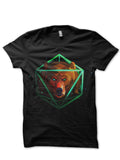 Caged Bear Abstract Black T-Shirt Hoodie, Sweatshirt | PureTeeCo.com