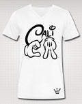 Cali V-Neck T-Shirts, Hoodie, Sweatshirt | PureTeeCo.com