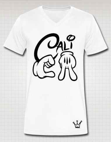Cali V-Neck T-Shirts, Hoodie, Sweatshirt | PureTeeCo.com