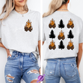 CAMPFIRE TEE Hoodie, Sweatshirt | PureTeeCo.com (Image 1)