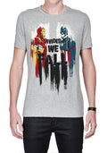 Captain Vs Tony Grey T-Shirt Hoodie, Sweatshirt | PureTeeCo.com