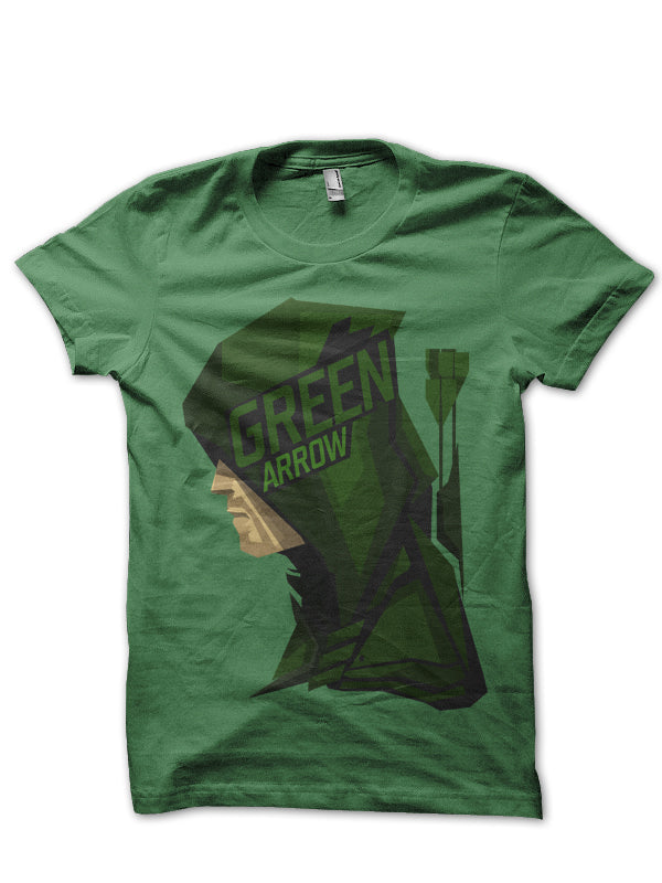 Green Arrow Tee Hoodie, Sweatshirt | PureTeeCo.com