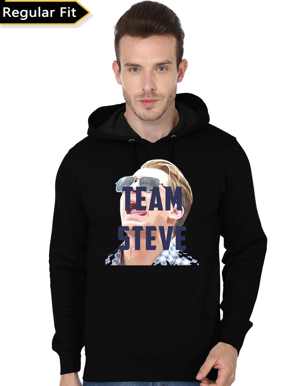 Team Steve Black Hoodie Style001 T-Shirts, Sweatshirt | PureTeeCo.com