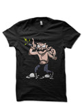 Illustrious Black T-Shirt Hoodie, Sweatshirt | PureTeeCo.com
