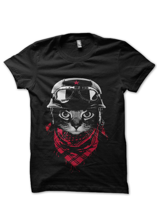 Cat On Adventure T-Shirt Hoodie, Sweatshirt | PureTeeCo.com