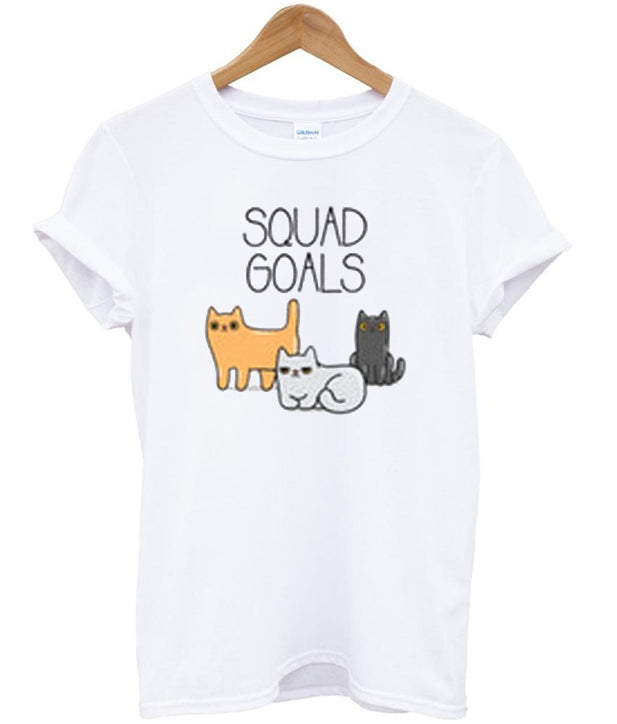 cat squad goals t-shirt Hoodie, Sweatshirt | PureTeeCo.com