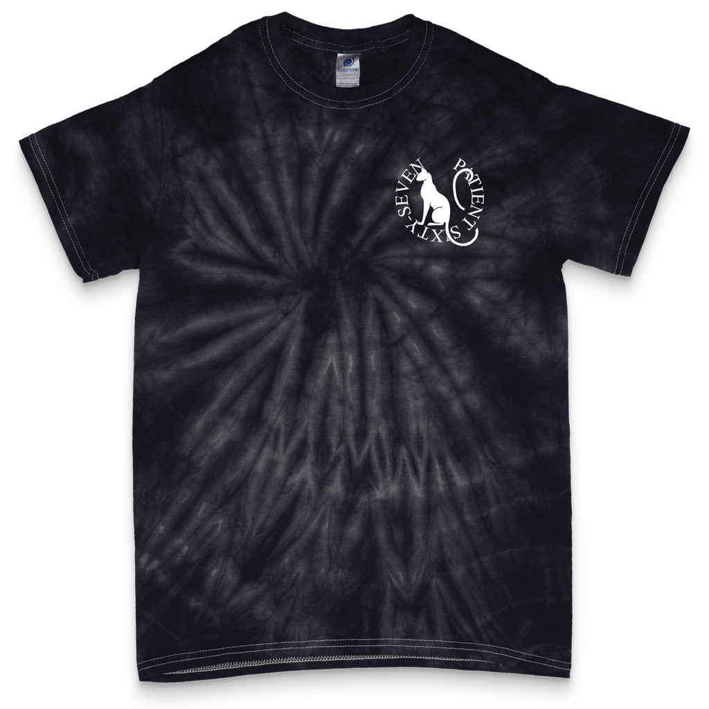 Patient Sixty-Seven - Cat Dye Tee Hoodie, Sweatshirt | PureTeeCo.com (Image 2)