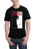 Scarface Half Sleeve Black T-Shirt Style002 Hoodie, Sweatshirt | PureTeeCo.com