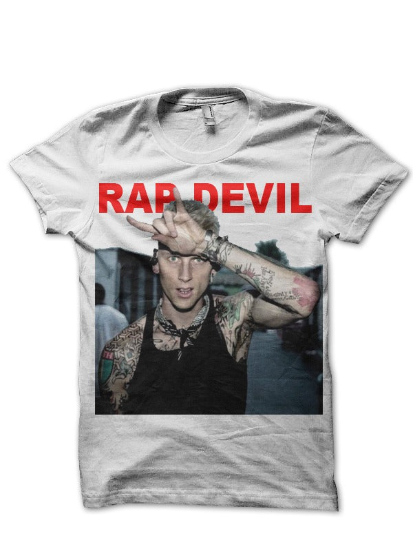 Rap Devil White T-Shirt Hoodie, Sweatshirt | PureTeeCo.com