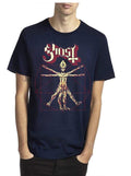 Ghost BC Band Navy Blue T-Shirt Hoodie, Sweatshirt | PureTeeCo.com
