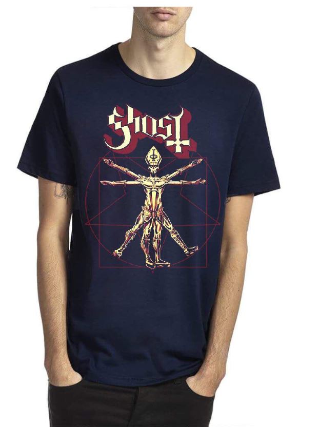 Ghost BC Band Navy Blue T-Shirt Hoodie, Sweatshirt | PureTeeCo.com