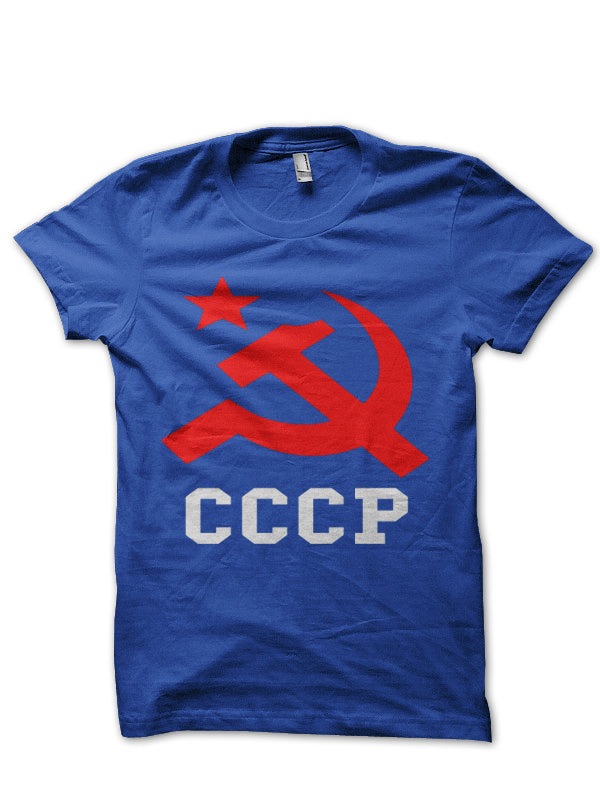 USSR Half Sleeve T-Shirt Hoodie, Sweatshirt | PureTeeCo.com
