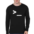Terminal Black Full Sleeve T-Shirt Hoodie, Sweatshirt | PureTeeCo.com