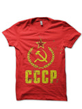 CCCP Red T-Shirt Hoodie, Sweatshirt | PureTeeCo.com