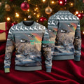 Cessna American Airlines Christmas House Under The Rainbow Ugly Sweater For You