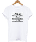 chai on life t-shirt Hoodie, Sweatshirt | PureTeeCo.com