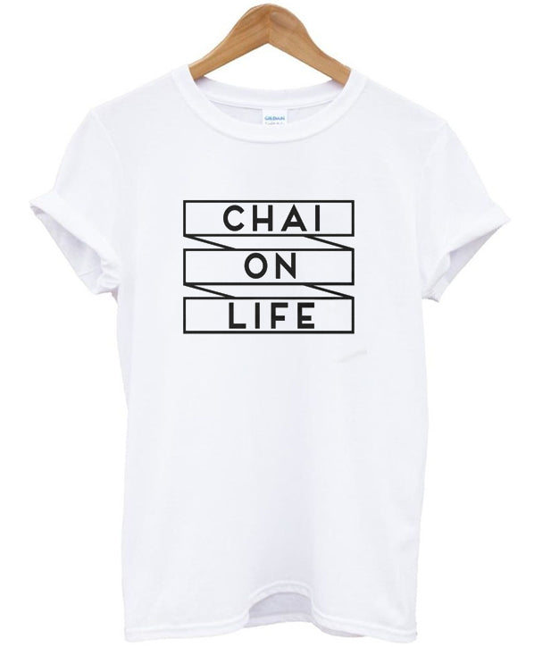 chai on life t-shirt Hoodie, Sweatshirt | PureTeeCo.com