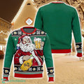Cheers to Santa and beer! Christmas Ugly Christmas Sweater Holiday Sweater Christmas Gift For Family