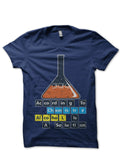 Chemistry Navy Blue Tee Hoodie, Sweatshirt | PureTeeCo.com