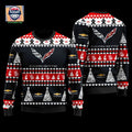 Chevrolet Corvette Merry Christmas Black Ugly Sweater