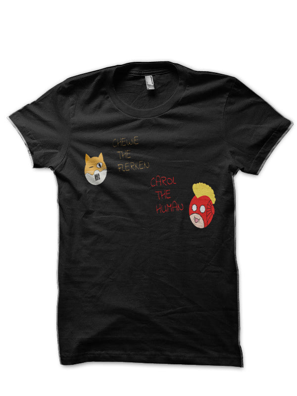 Carol And Chewie Black T-Shirt Hoodie, Sweatshirt | PureTeeCo.com