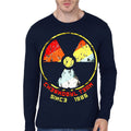 Chernobyl Navy Blue Full Sleeve T-Shirt Hoodie, Sweatshirt | PureTeeCo.com