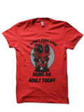 Child Deadpool Red T-Shirt Hoodie, Sweatshirt | PureTeeCo.com