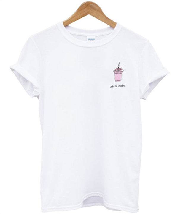 chill babe t-shirt Hoodie, Sweatshirt | PureTeeCo.com