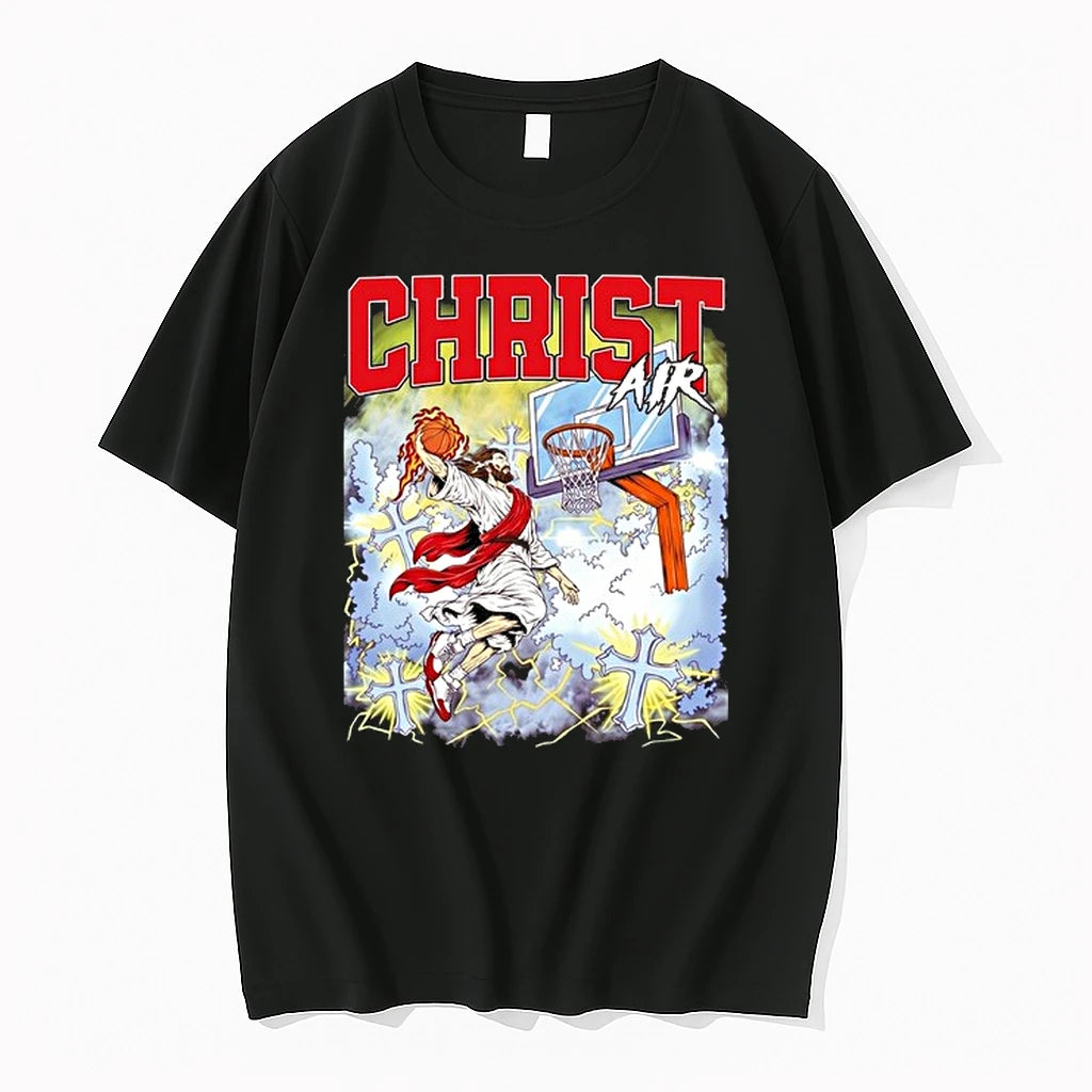 Christ Air Basketball Meme Graphic 0 Tshirts Sweater