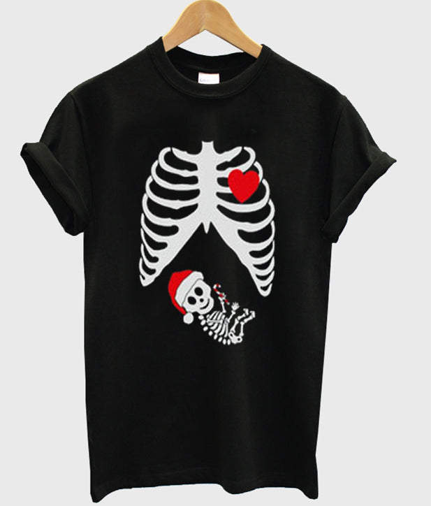 christmas skeleton t-shirt Hoodie, Sweatshirt | PureTeeCo.com