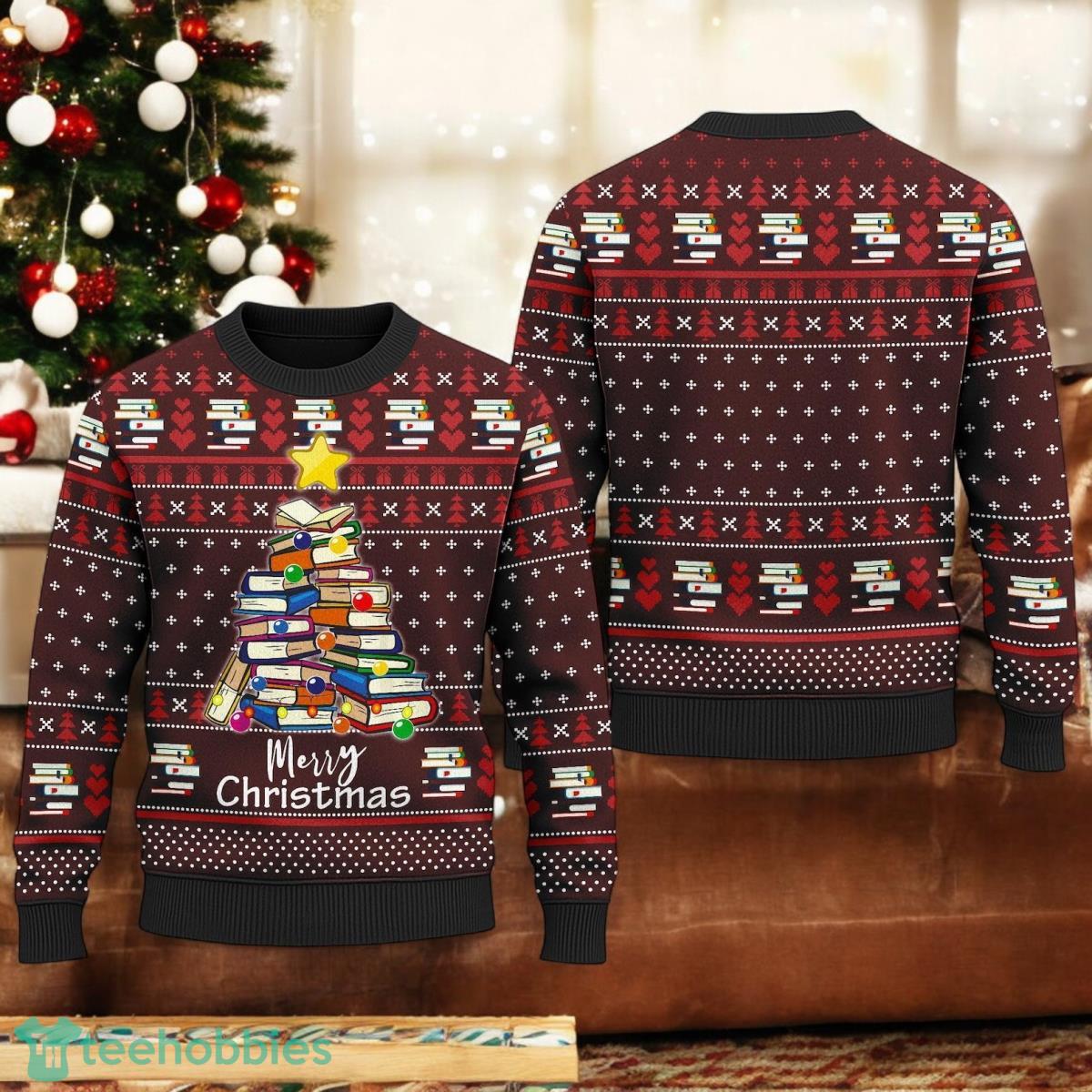 Christmas Tree And Christmas Light Ugly Christmas Sweater Christmas Tree Xmas Holiday Gift
