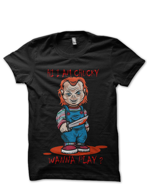 Chucky Black T-Shirt Hoodie, Sweatshirt | PureTeeCo.com