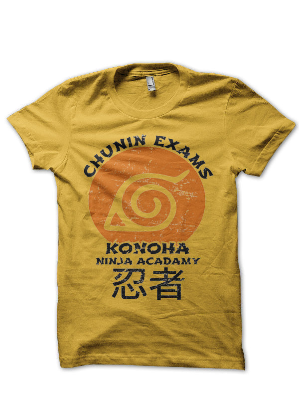 Konoha Yellow Tee Hoodie, Sweatshirt | PureTeeCo.com