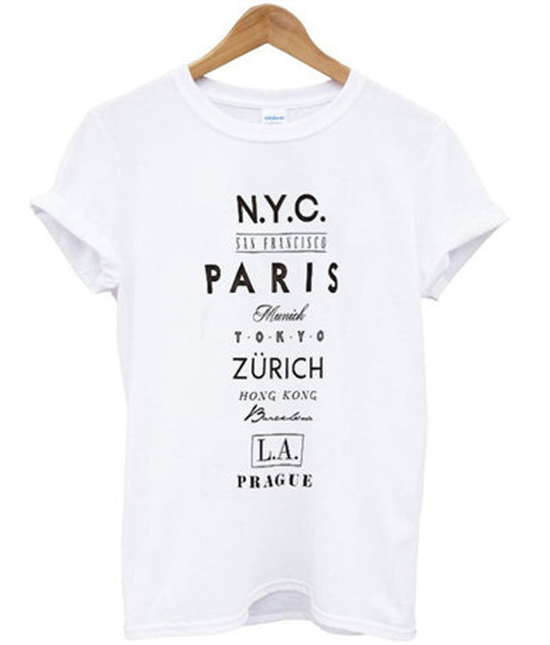 cities t-shirt Hoodie, Sweatshirt | PureTeeCo.com