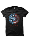 Arc Or Shield Choose Your Side Black Tee Hoodie, Sweatshirt | PureTeeCo.com