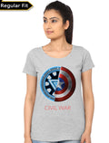 Civil War Grey Top T-Shirts, Hoodie, Sweatshirt | PureTeeCo.com