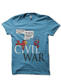 Civil War Light Blue T-Shirt Hoodie, Sweatshirt | PureTeeCo.com