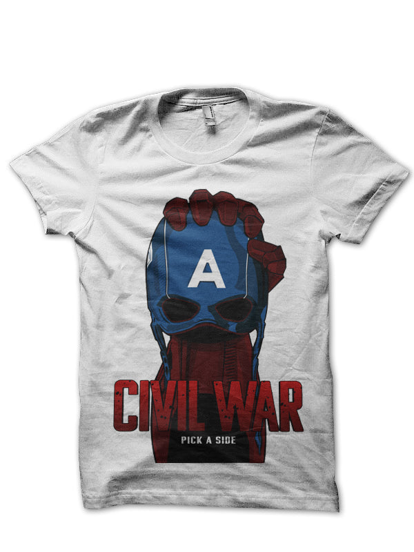 Civil War T-Shirt Style009 Hoodie, Sweatshirt | PureTeeCo.com