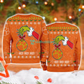 Clemson Tigers Ncaa Grinch Hand Ugly Christmas Sweater 3D